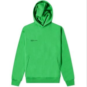 Pangaia Recycled 365 Cotton Hoodie in Jade Green